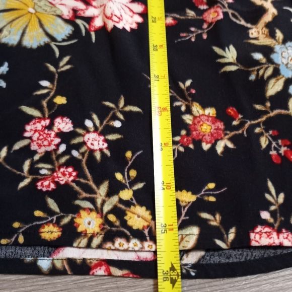 GP & J Baker X H&M Patterned Short Dress size 6 Black - Picture 10 of 12